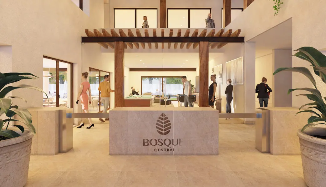 Lobby house Club Bosque Central